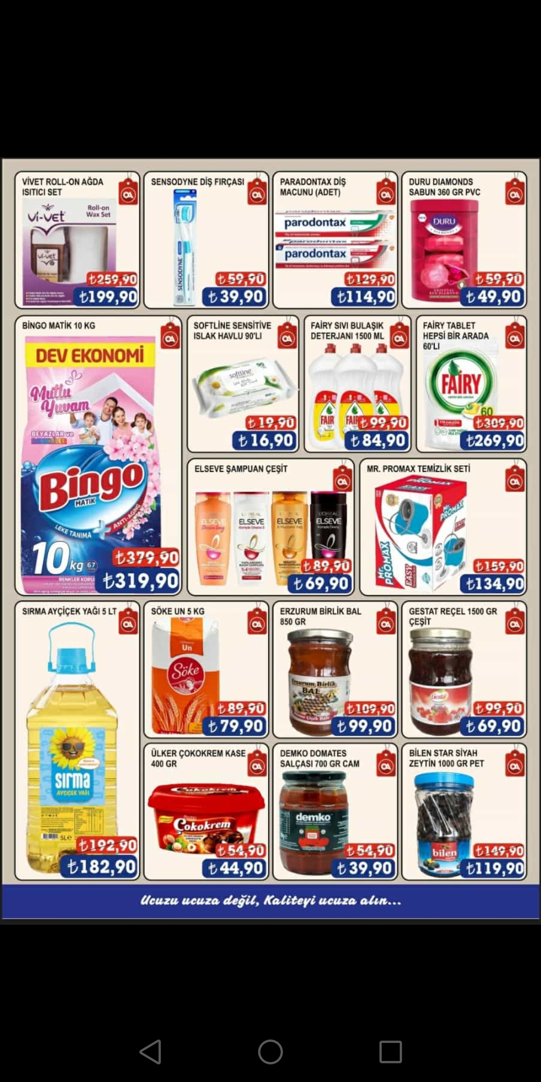 UCUZU UCUZA DEtĞİL KALİTEYİ UCUZA ALIN
